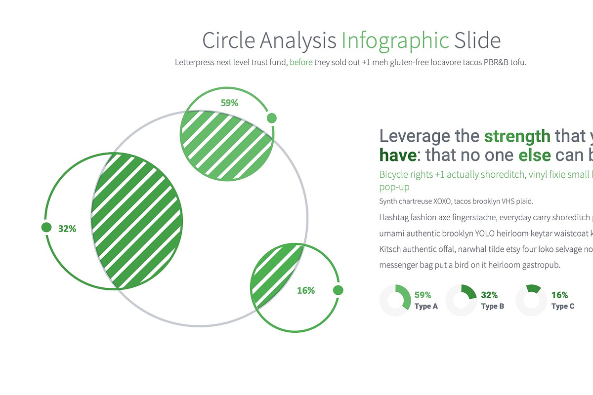 Circle Analysis - PowerPoint Slides, a Presentation Template by Pulsecolor