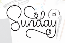 Sunday | Script Font