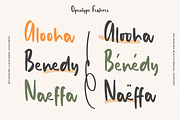 Milk Shine, a Script Font by Muwatta Studio (Thumbnail 8 of 10)