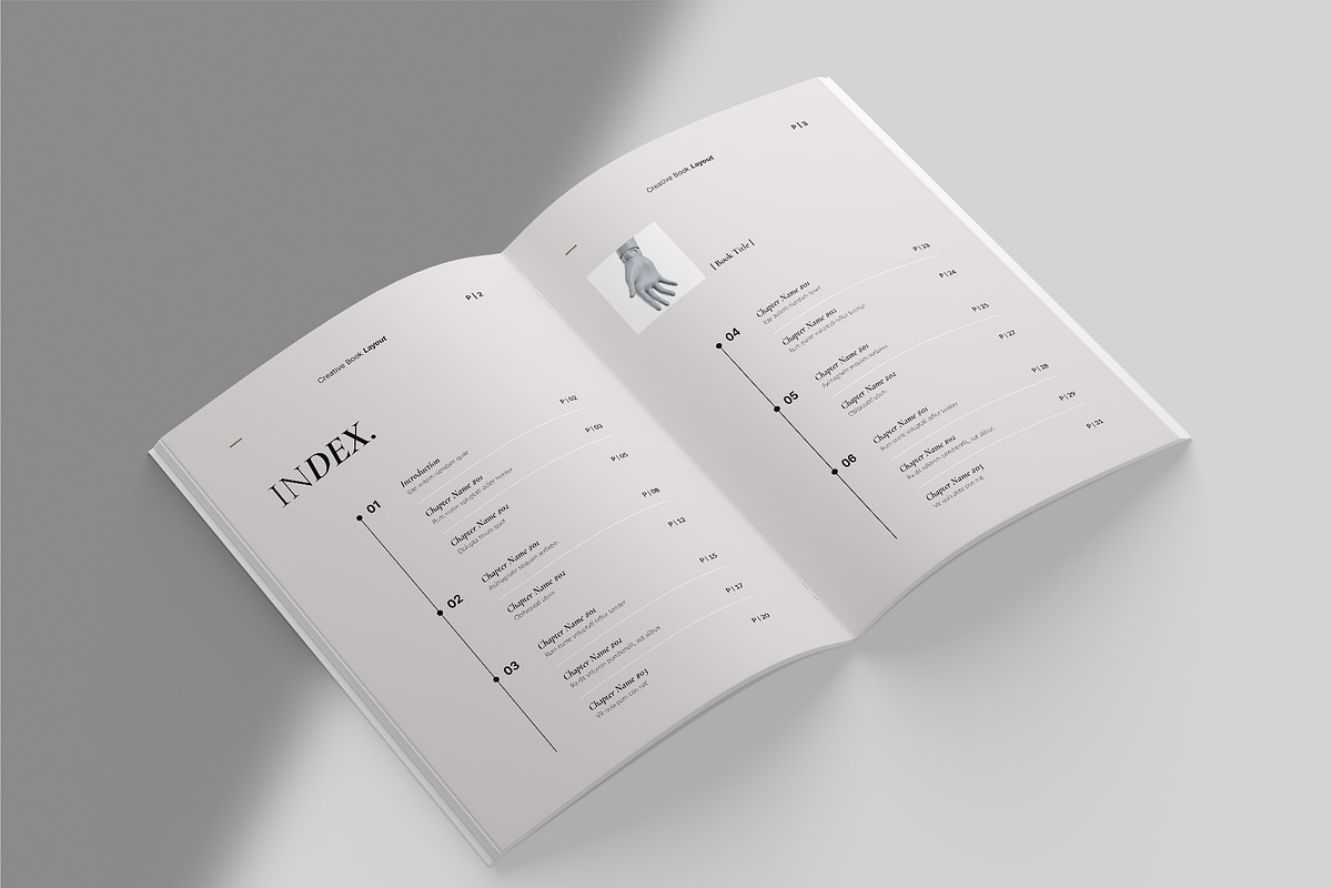 Book Layout Template, a Brochure Template by UnifyArts (Photo 4 of 17)