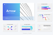 Arrow Infographic PowerPoint, a Presentation Template by Pixslides (Thumbnail 5 of 5)