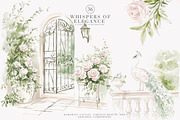 chateau art vintage chateau png, a Decorative Illustration by Patishop Art (Thumbnail 3 of 16)