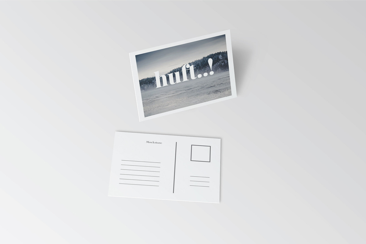 Postcard & Invitation Mockups, a Print Template by Mockstore (Photo 6 of 12)