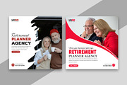 Retirement Planning Social Media, a Social Media Template by Designgrove (Thumbnail 1 of 2)