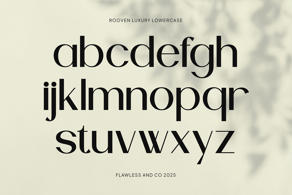 Rooven - Elegant Serif Font, a Serif Font by Flawless And Co (Photo 8 of 10)