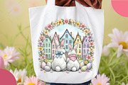 Retro Easter Bunny PNG, Bunny PNG, an Illustration by OK Design (Thumbnail 3 of 6)