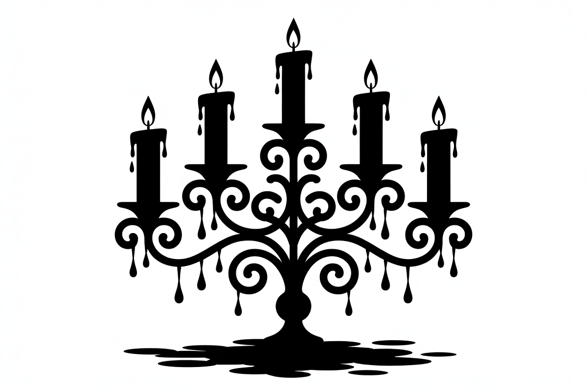 Candle silhouette vector, an Illustration by Amazin_art (Photo 8 of 13)