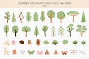 Woodland - cute collection, an Animal Illustration by roskque (Thumbnail 2 of 11)