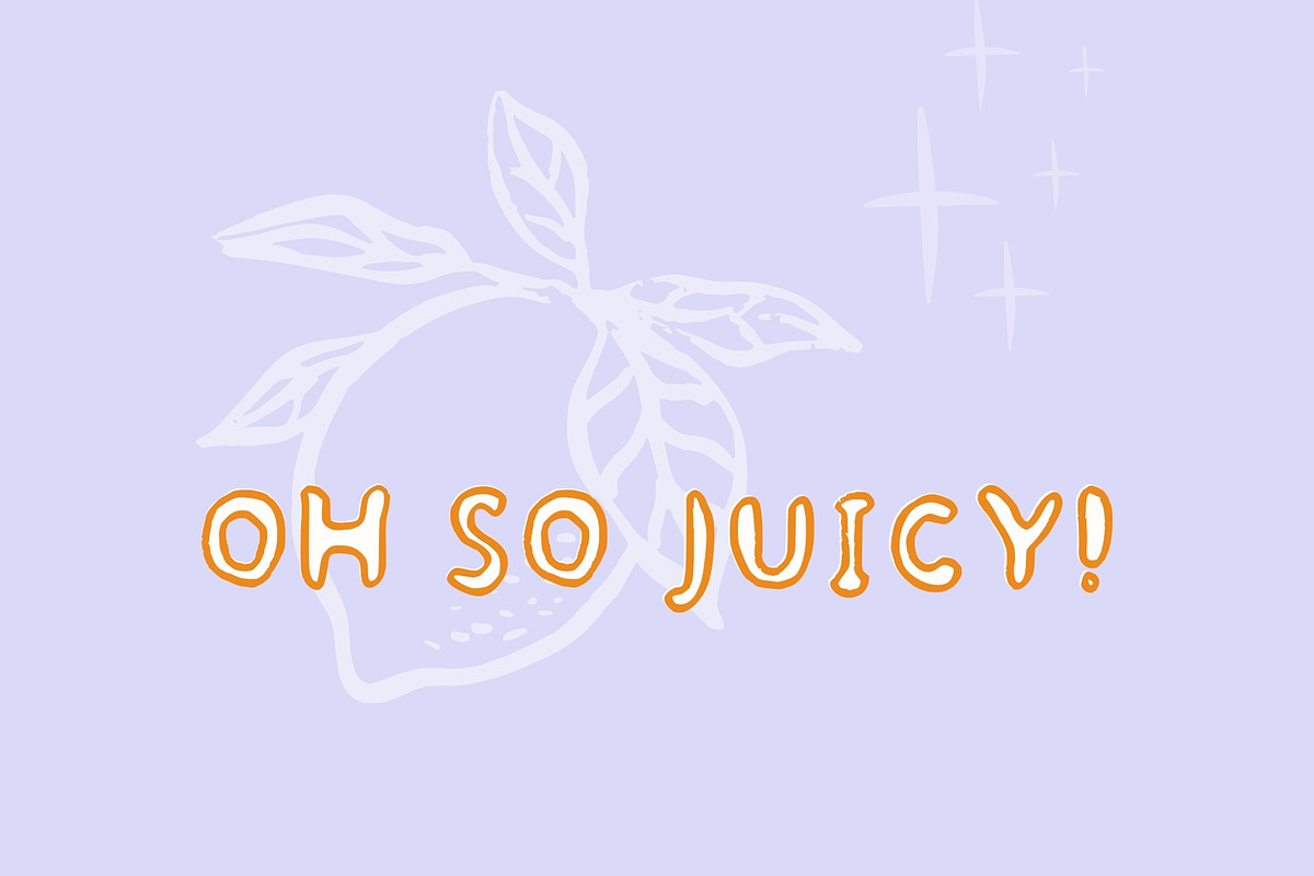 Bubble Gum Club. Playful trio font, a Handwritten Font by PaperJamLab (Photo 10 of 14)
