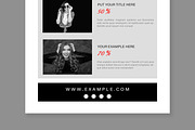 Fashion Email Newsletter Layout, an UI Kit Template by MightyDesign (Thumbnail 5 of 8)