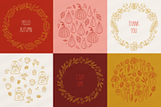 Autumn Charm Kit, a Seasonal Illustration by miumiu (Thumbnail 11 of 15)