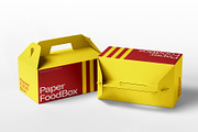 Takeaway Box Mockup, a Packaging Mockup by SLAB! Design (Thumbnail 9 of 9)