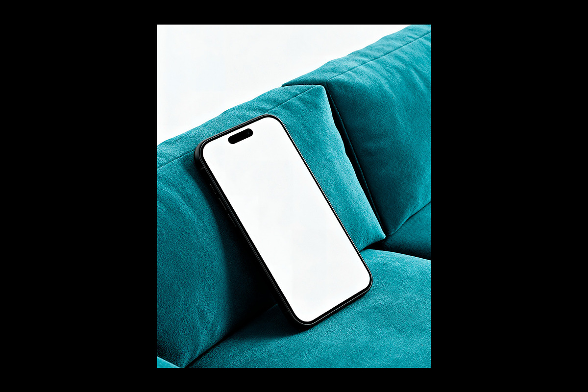 Phone Mockup Minimalist Velvety 4:5, an iPhone Mockup by rodrigofkaminski (Photo 3 of 3)