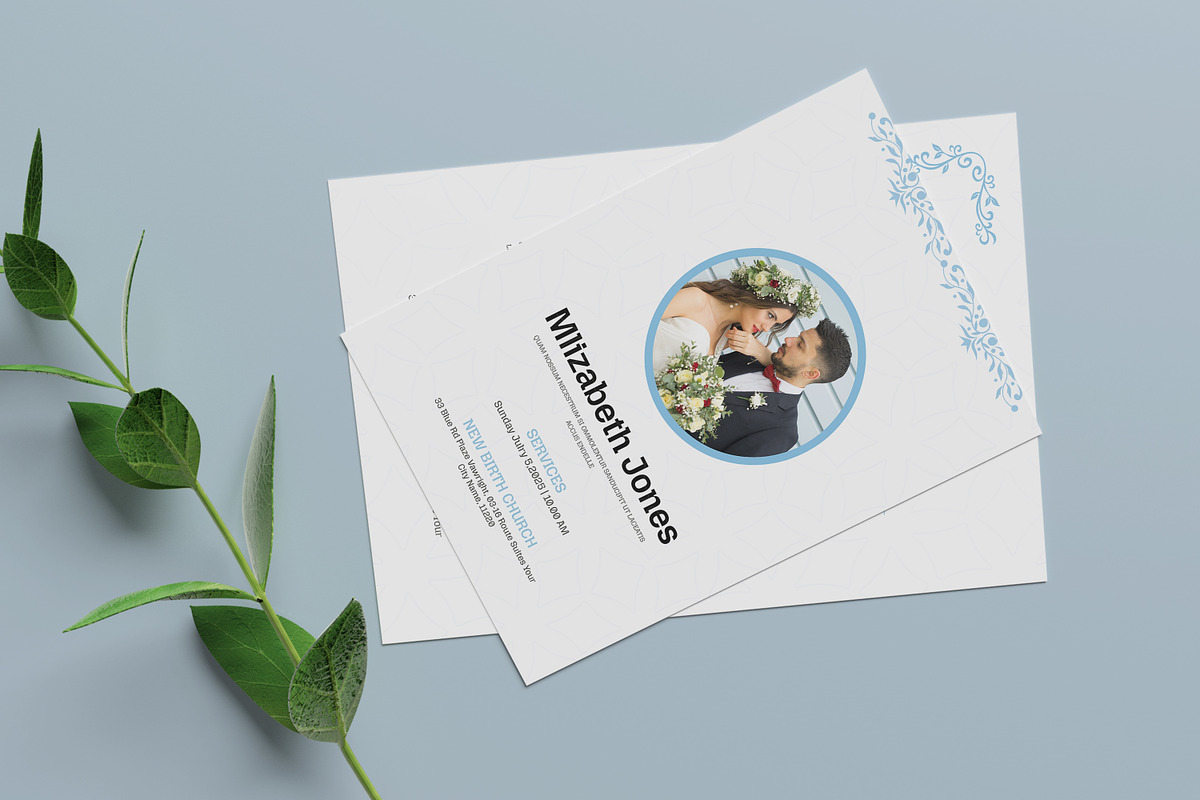 Wedding Invitation Template, an Invitation Template by Creatiya Type (Photo 6 of 6)