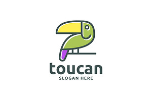 Toucan Bird Logo, a Branding & Logo Template by Artiveko
