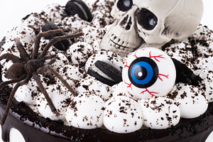 Spooky Halloween chocolate Cake, a Food & Drink Photo by etorres69