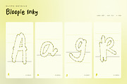 Bloopie Inky – Playful Hand-Painted, a Sans Serif Font by Gookkis Studio (Thumbnail 4 of 16)