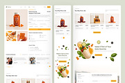 Health & Nutrition Website UI Figma, an UI Kit Template by peterdraw (Thumbnail 5 of 7)