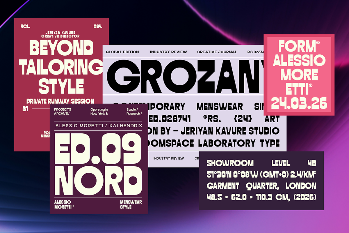 Grozan - Bold Display Typeface, a Sans Serif Font by roomspace creative lab (Photo 7 of 10)