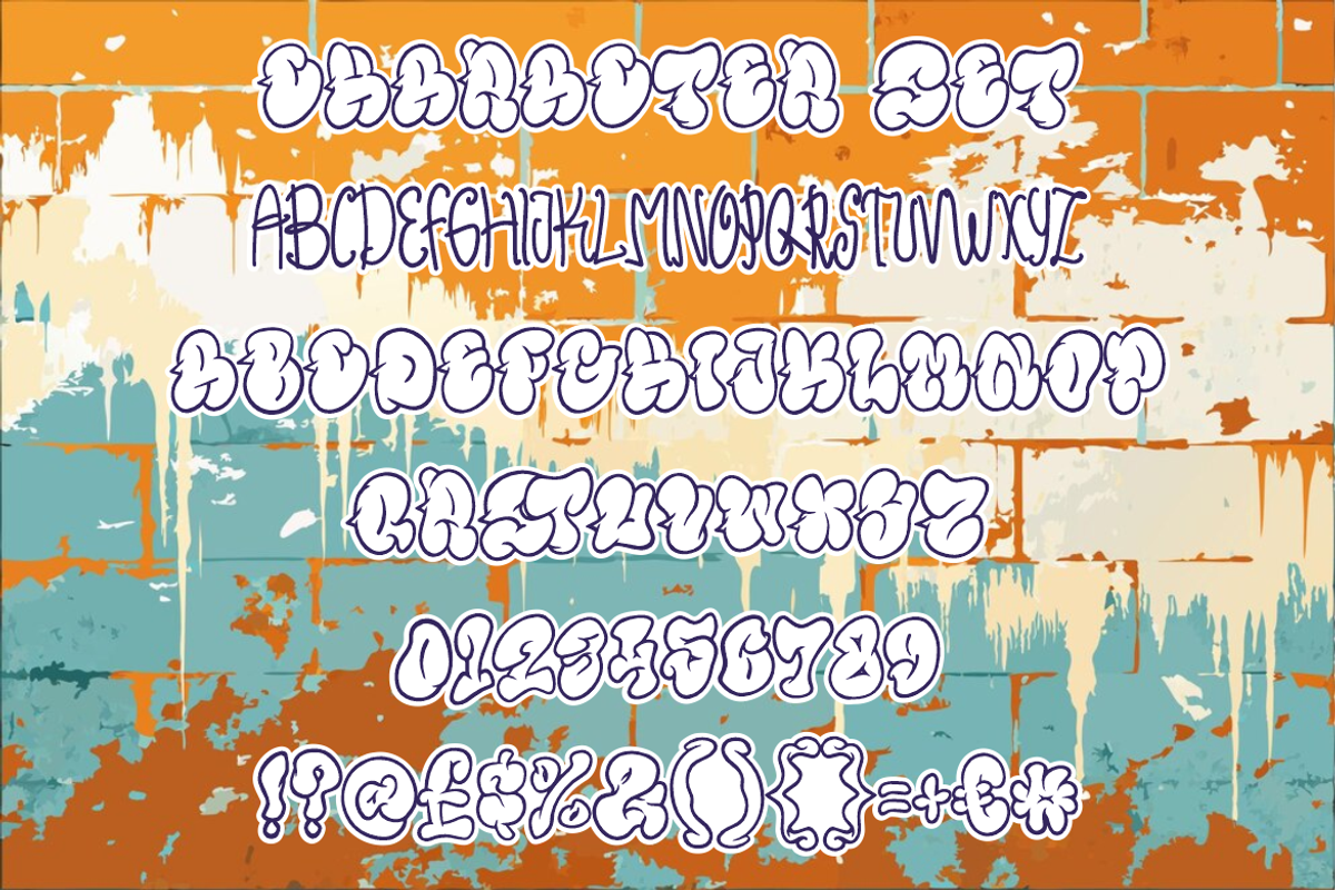 Rollbeat Graffiti - Duo Graffiti, a Font by PutraCetol Studio (Photo 5 of 5)