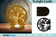 Dragonfly Tealight Candle Holder, an Object Graphic by OTVEY DESIGN (Thumbnail 13 of 13)