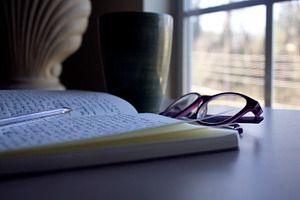 Open Journal By Window