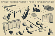 Entertainment and Sports Equipment, a Sport Illustration by Blacklight (Thumbnail 1 of 8)