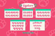 Pawradise Bubbly Display Typeface, a Handwritten Font by Casloop Studio (Thumbnail 15 of 15)