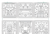 Comfy Cozy Routine Coloring Pages, a Decorative Illustration by Ink Gallery (Thumbnail 9 of 9)