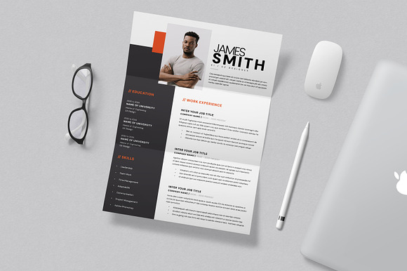 Creative Resume Template preview 4