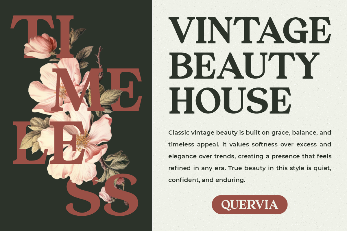 Quervia Elegant Serif Font, a Serif Font by PutraCetol Studio (Photo 2 of 5)