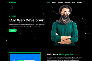 Personal Portfolio Website Template