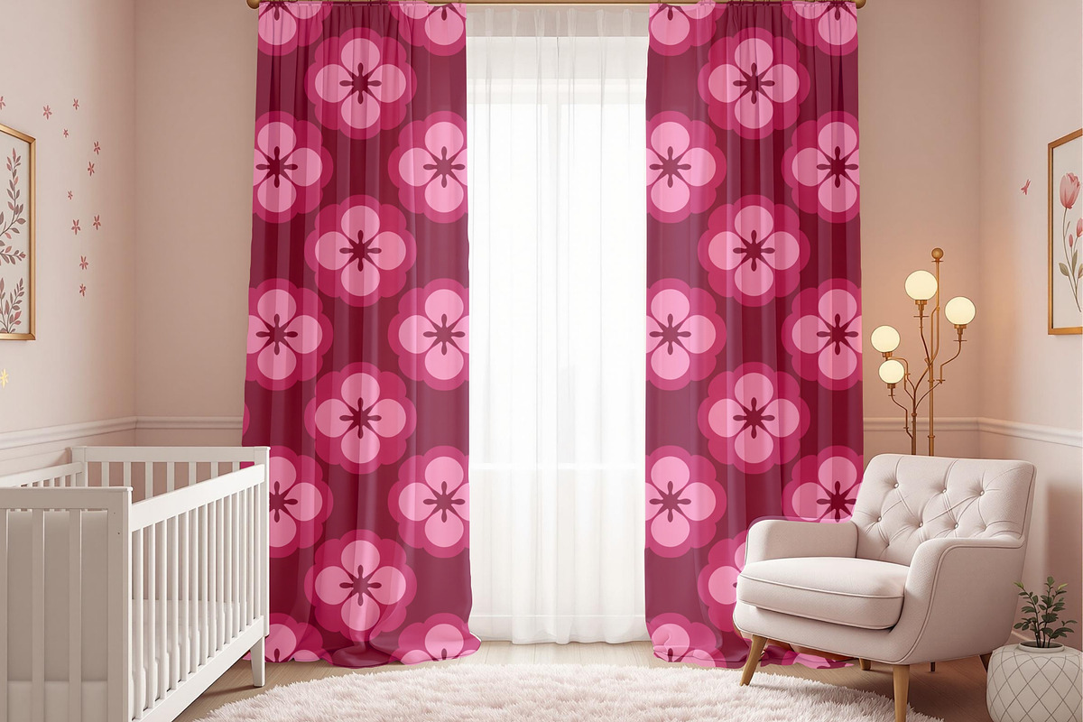 220+ Pink and Burgundy Patterns, a Pattern Graphic by Pattern Whimsy (Photo 7 of 9)
