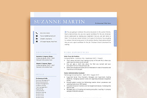 Clean Professional Resume Template