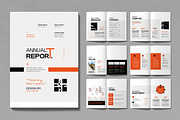 Professional Annual Report Template, a Brochure Template by MightyDesign (Thumbnail 1 of 6)