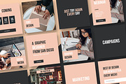 Freelance Designer Instagram Creator, a Social Media Template by Design District (Thumbnail 5 of 14)