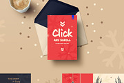 Christmas Cards, a Seasonal Illustration by blauananas (Thumbnail 6 of 6)