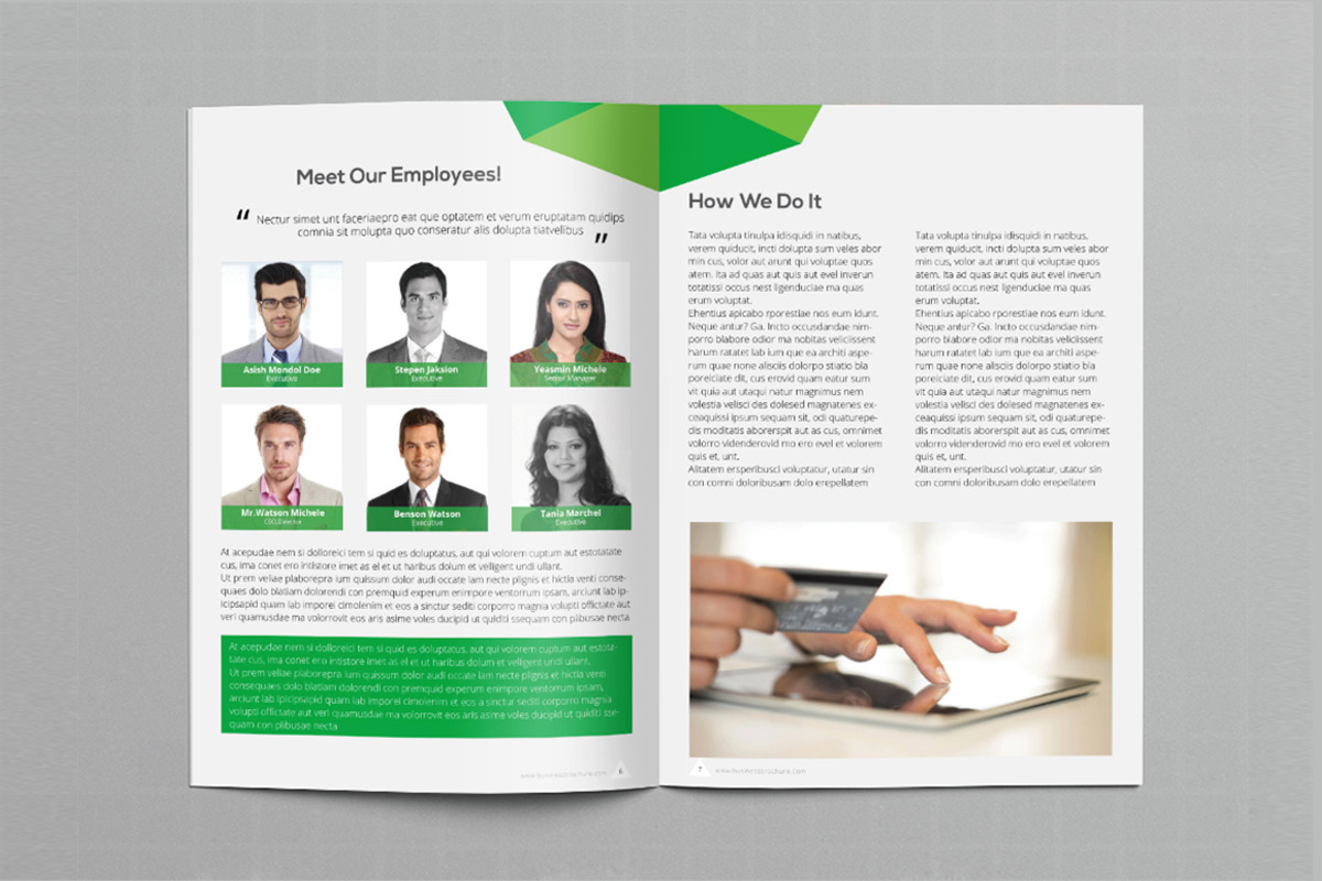Corporate Brochure, a Brochure Template by Gotype (Photo 3 of 10)
