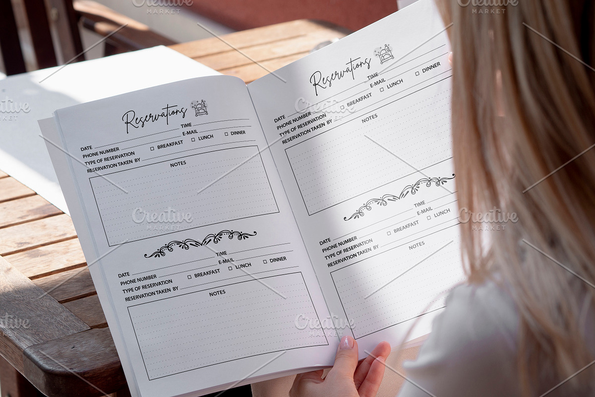 Restaurant Reservation Logbook