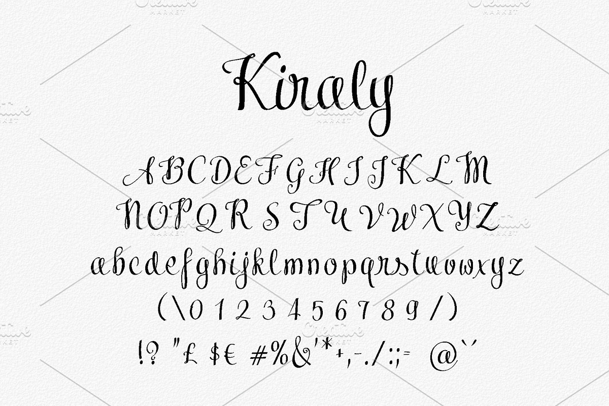 Kiraly font duo preview 2