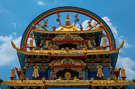 Namdroling nyingmapa monastery featuring monastery, nyingmapa, and namdroling