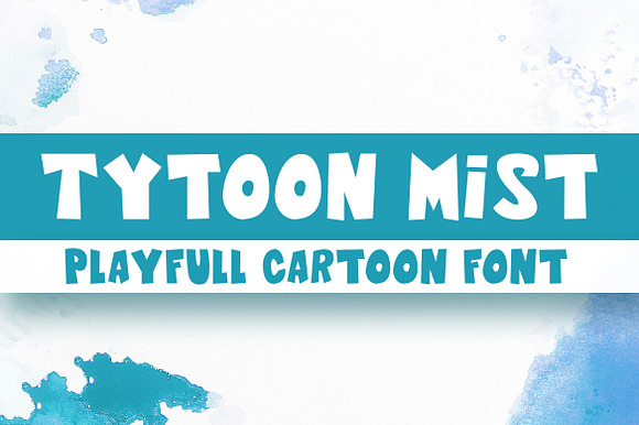 Tytoon Mist - Playful Cartoon Font preview 7