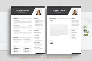 Professional Resume CV Template, a Resume Template by Blackcloud_Creations (Thumbnail 2 of 5)