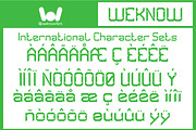 Hyper System font, a Font by weknow (Thumbnail 8 of 8)