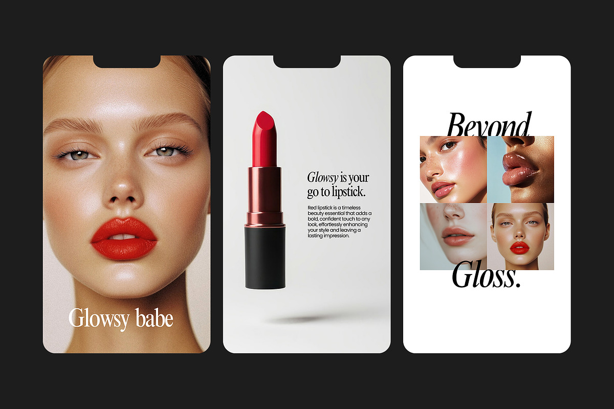 Makeup Social Media Templates, a Templates & Theme by venuagency (Photo 3 of 8)