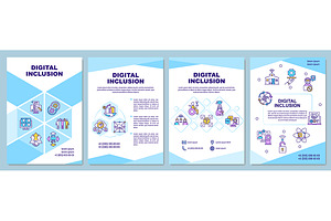 Digital Inclusion Brochure Template