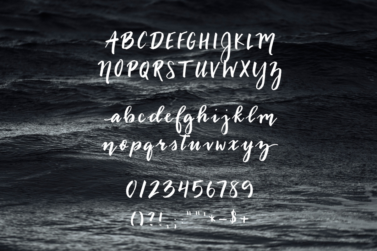 Honolulu | Modern Calligraphy Font preview 2