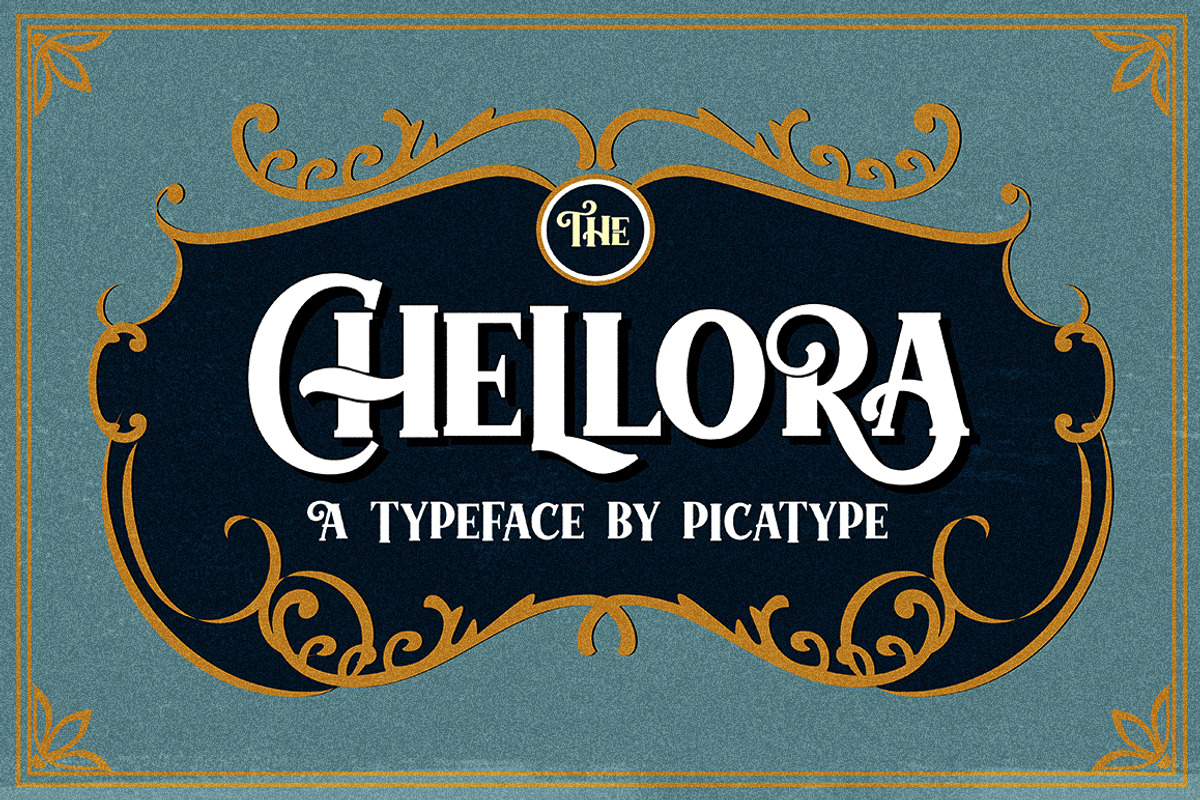 Chellora Typeface, a Serif Font by Picatype Studio (Photo 1 of 10)