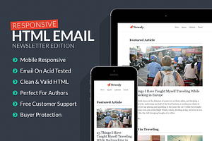 Newsletter Responsive Email Template