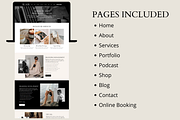 Luxury Wix Website Template, a Wix Template by AdvertFox (Thumbnail 4 of 10)